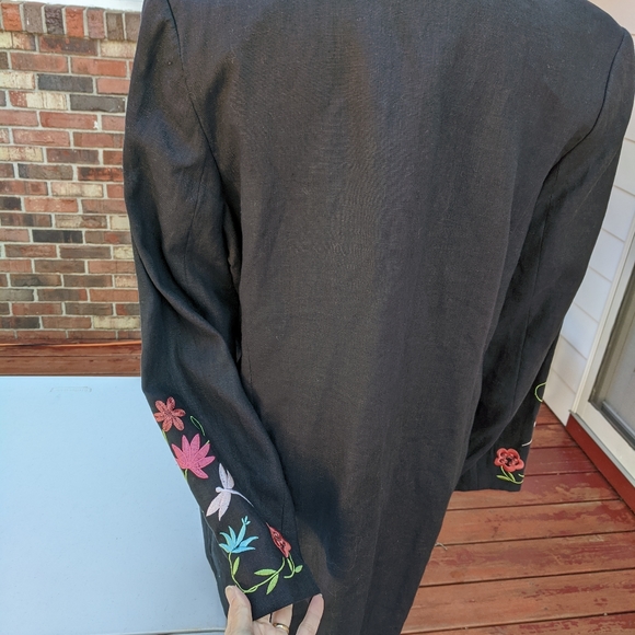 PURSUITS LTD. FLORAL DESIGN JACKET! NWT! - Picture 8 of 16